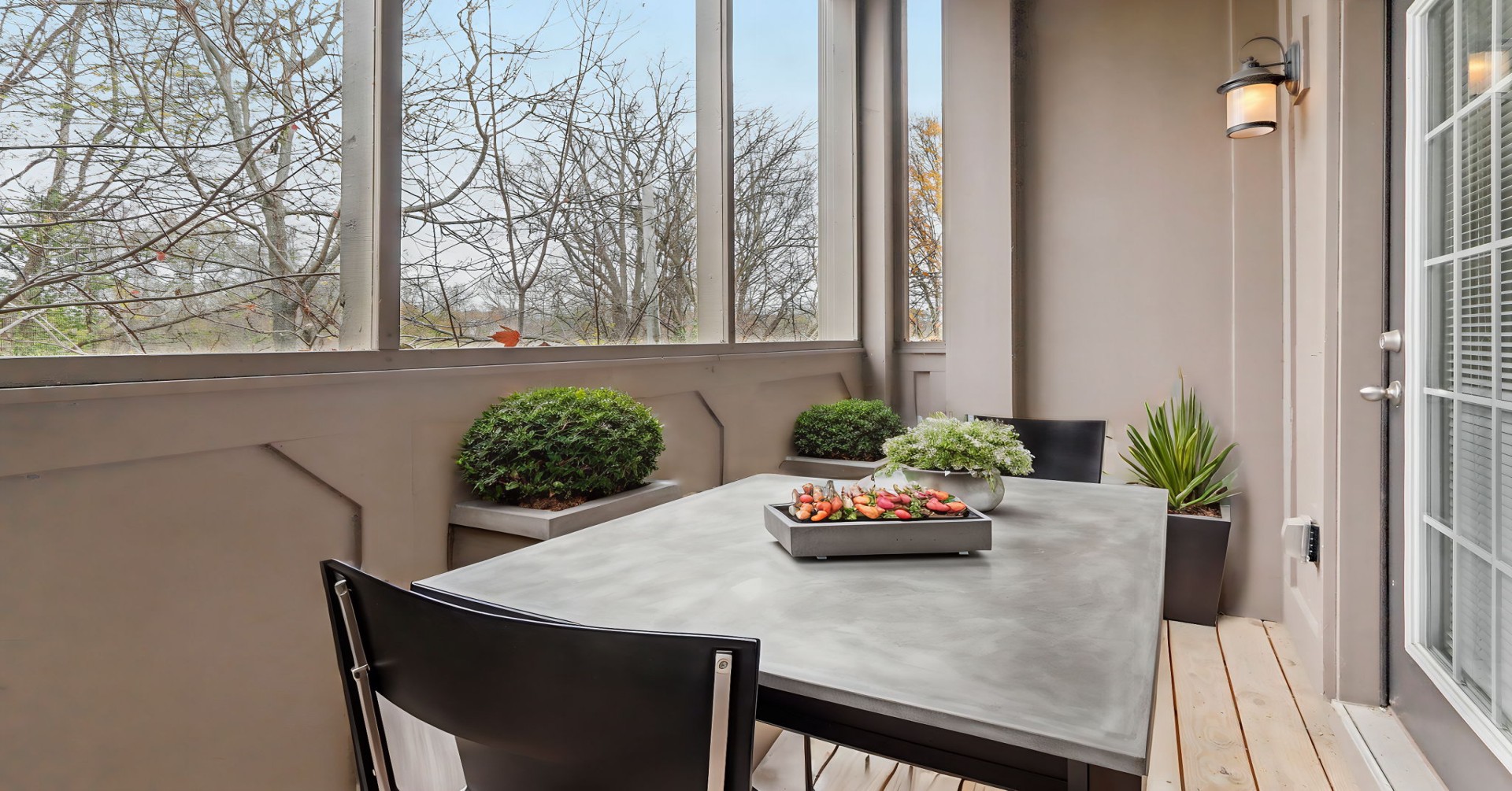 City Flats Walnut Balcony